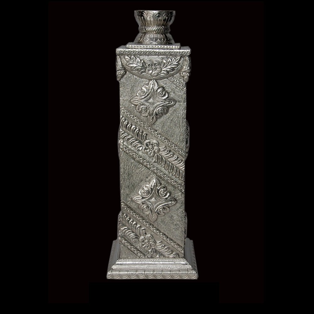 German Silver Candle stand