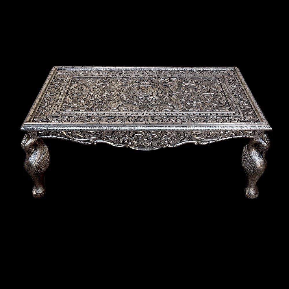 German Silver Center Table