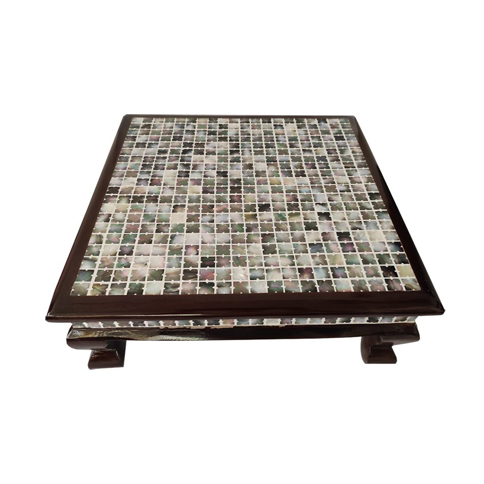 Chowki with marble and seep work