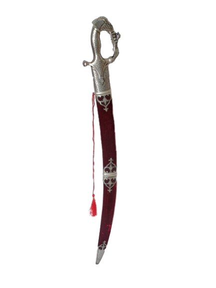 WEDDING SWORD WITH HUNTING DESIGN HANDLE