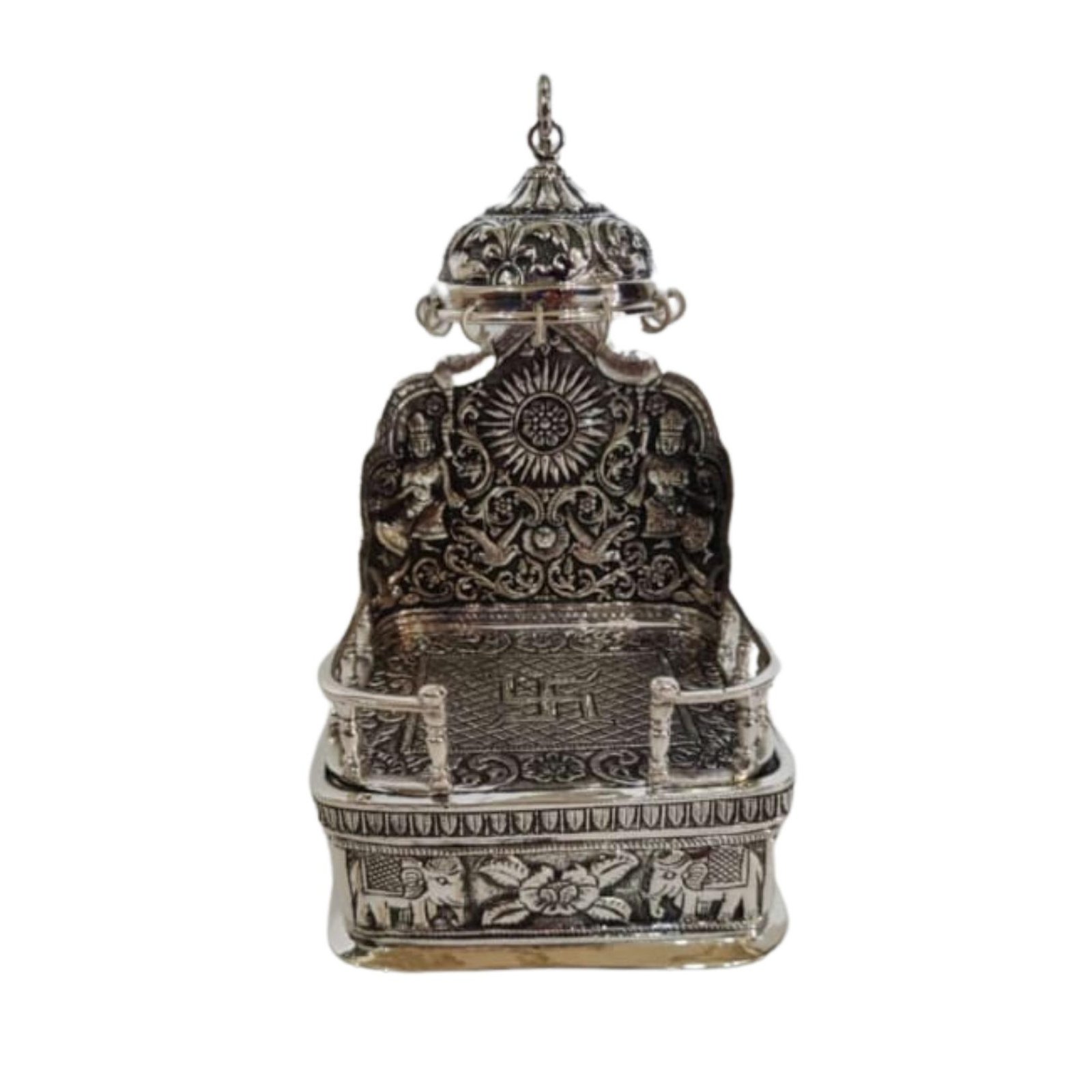 Pure Silver Sinhasan