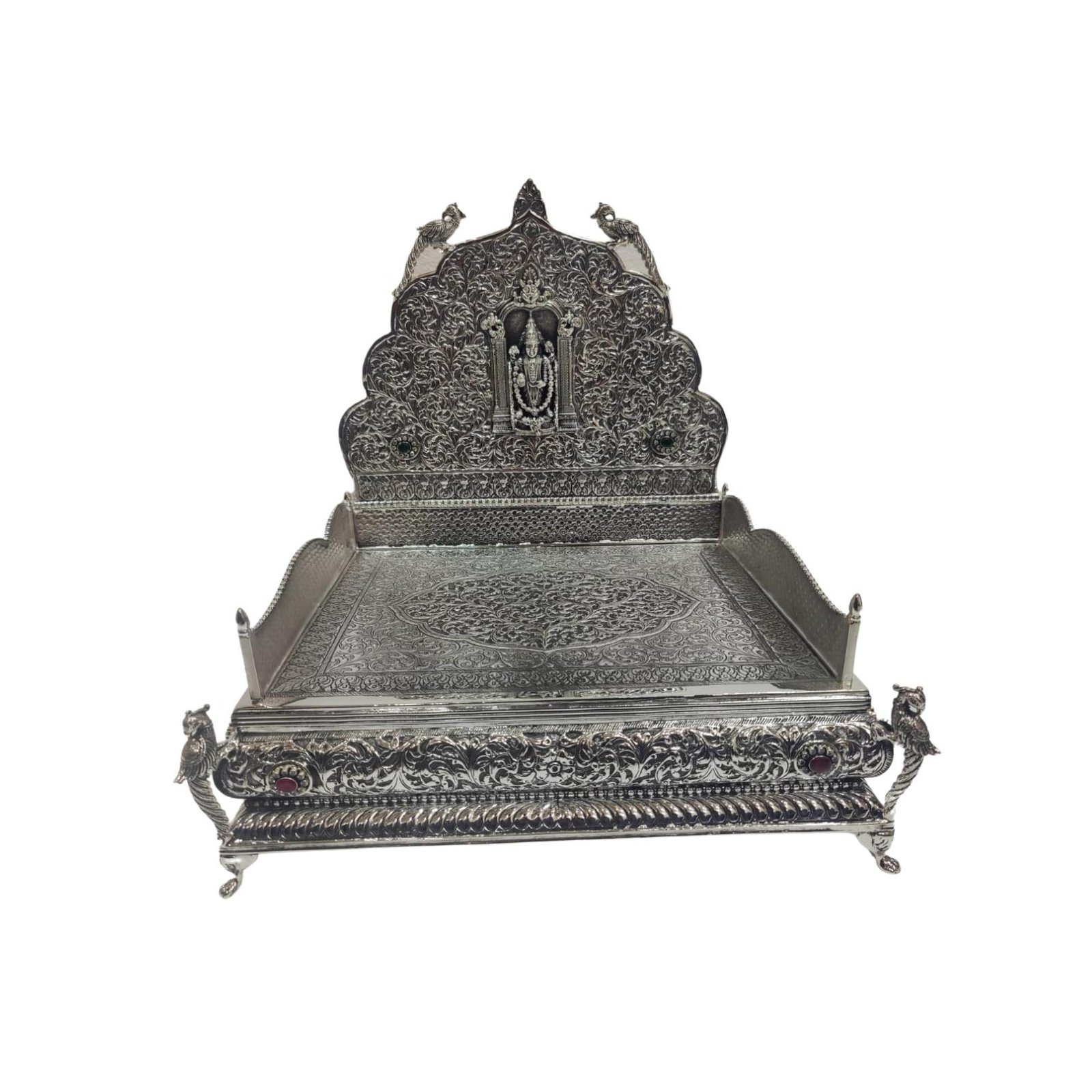 Pure Silver Sinhasan