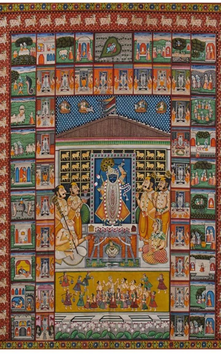 Shrinathji Annakut Mahotsav Pichwai