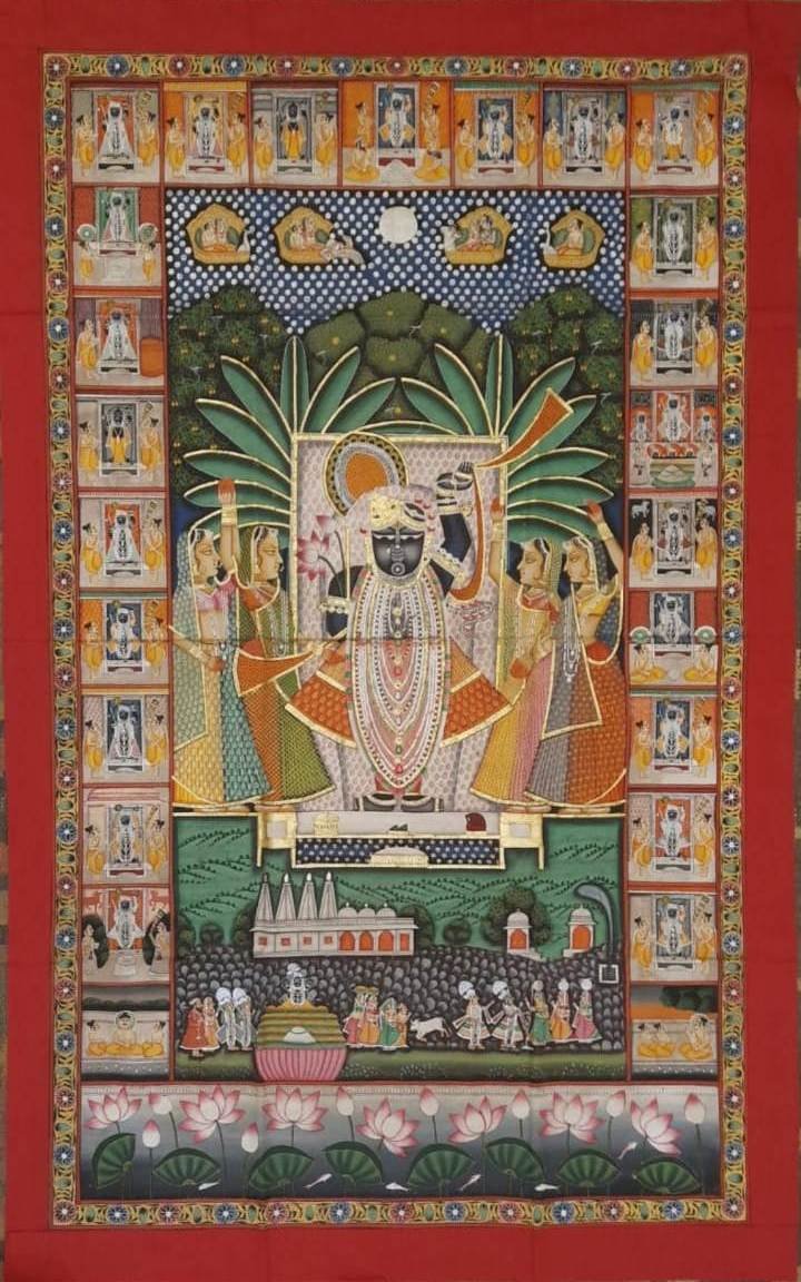 Shrinathji Sharad Poornima Pichwai