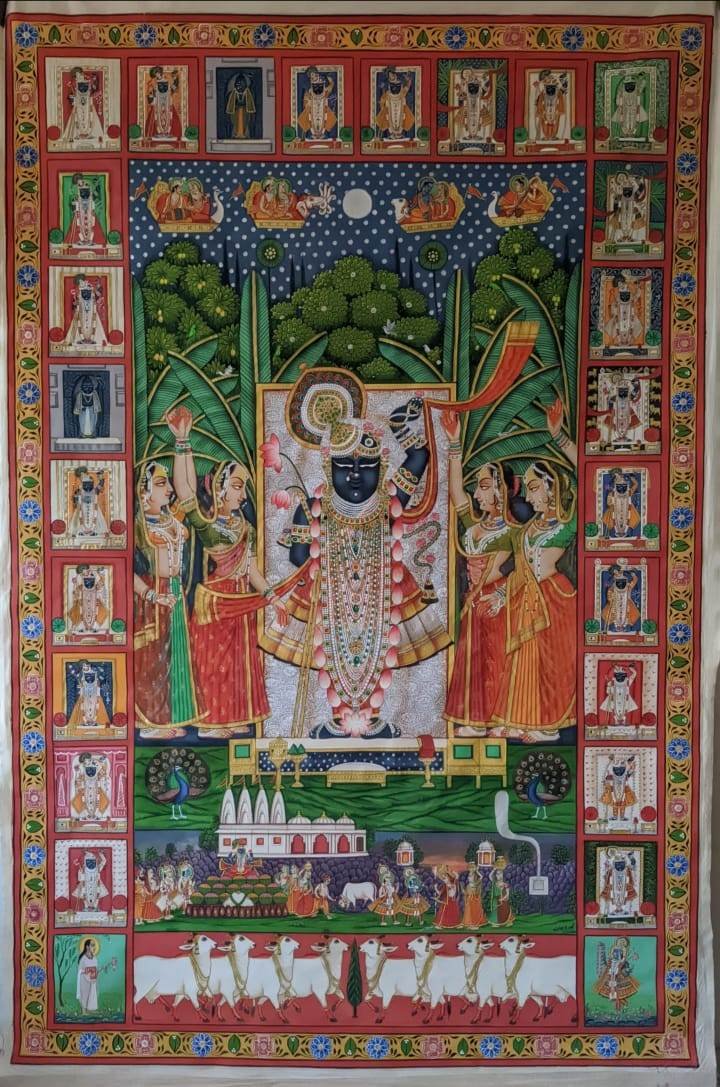 Shrinathji Sharad Poornima Pichwai