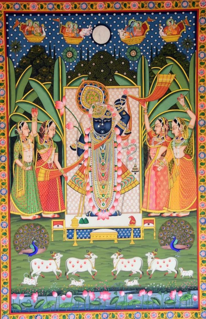 Shrinathji Sharad Poornima Pichwai