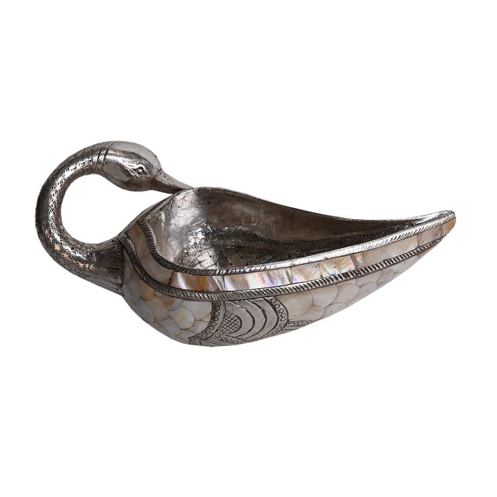 Silver Shank With Mother of Pearl